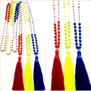 50 pieces free shipping all color mix stone beads tassels necklaces pendant